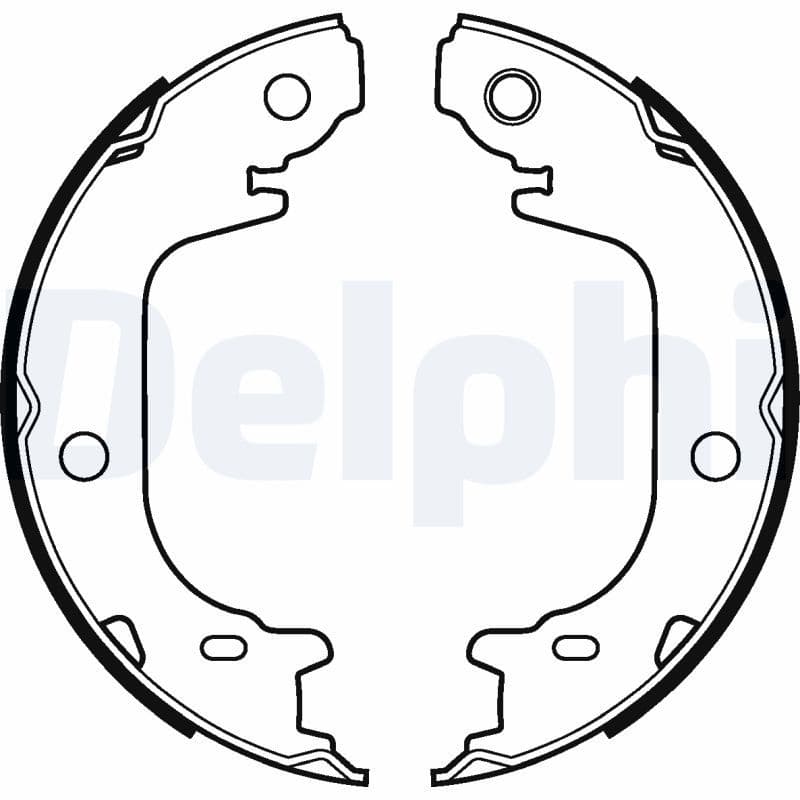 Bremžu loku kompl., Stāvbremze DELPHI LS2122 1