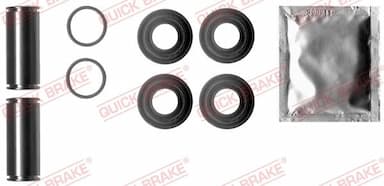 Virzītājčaulu komplekts, Bremžu suports QUICK BRAKE 113-1333X 1