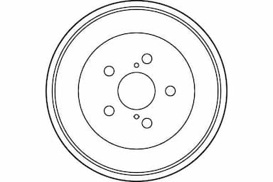 Bremžu trumulis TRW DB4257 2
