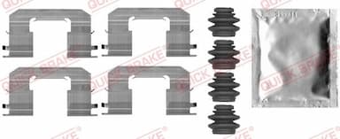 Piederumu komplekts, Disku bremžu uzlikas QUICK BRAKE 109-0006 1