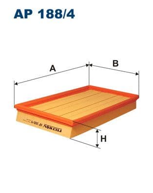 Gaisa filtrs FILTRON AP 188/4 1