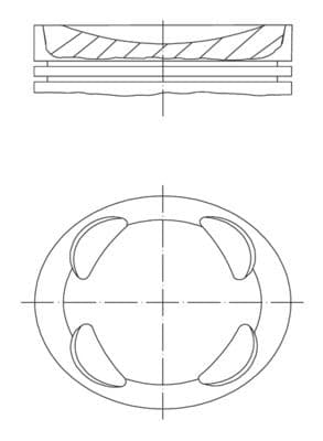 Virzulis MAHLE 081 PI 00104 000 1