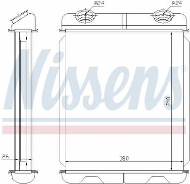 Siltummainis, Salona apsilde NISSENS 73341 6