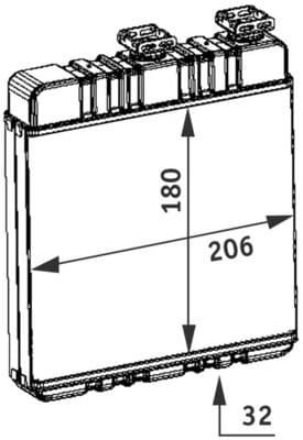 Siltummainis, Salona apsilde MAHLE AH 76 000P 2