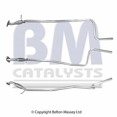 Izplūdes caurule BM CATALYSTS BM50243 1