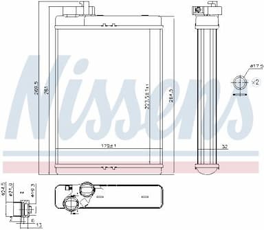 Siltummainis, Salona apsilde NISSENS 70231 6