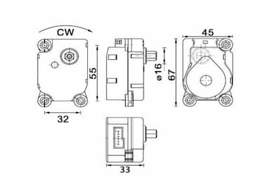 Regulēšanas elements, Jaucējkrāns MAHLE AA 19 000P 2