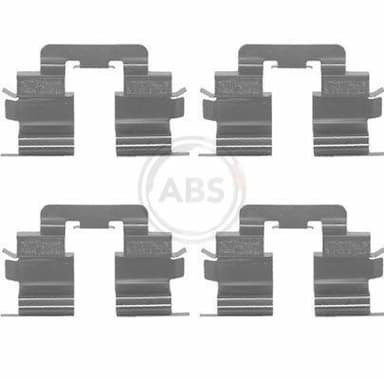 Piederumu komplekts, Disku bremžu uzlikas A.B.S. 1215Q 1