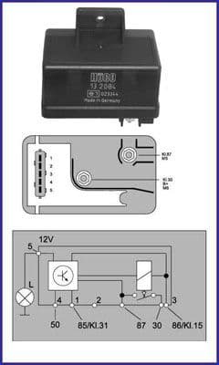 Relejs, Palaišanas iekārta HITACHI 132084 1