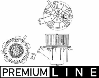 Salona ventilators MAHLE AB 132 000P 1