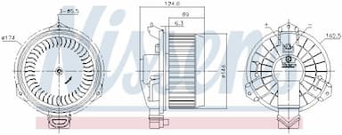 Salona ventilators NISSENS 87365 6