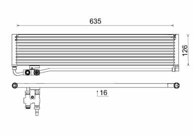 Eļļas radiators, Automātiskā pārnesumkārba MAHLE CLC 232 000P 1