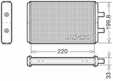 Siltummainis, Salona apsilde DENSO DRR12016 1