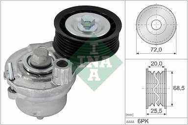 Siksnas spriegotājs, Ķīļsiksna Schaeffler INA 534 0703 10 1