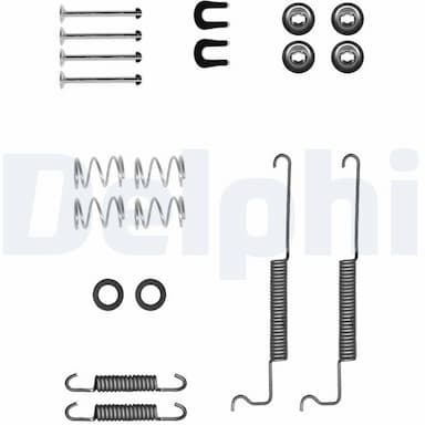 Piederumu komplekts, Bremžu loki DELPHI LY1426 1