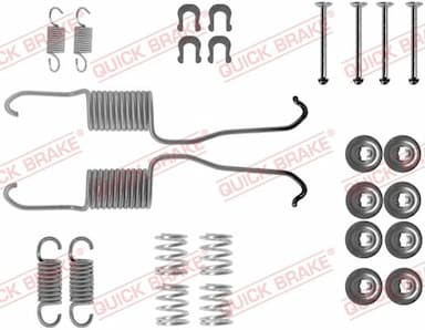 Piederumu komplekts, Bremžu loki QUICK BRAKE 105-0684 1