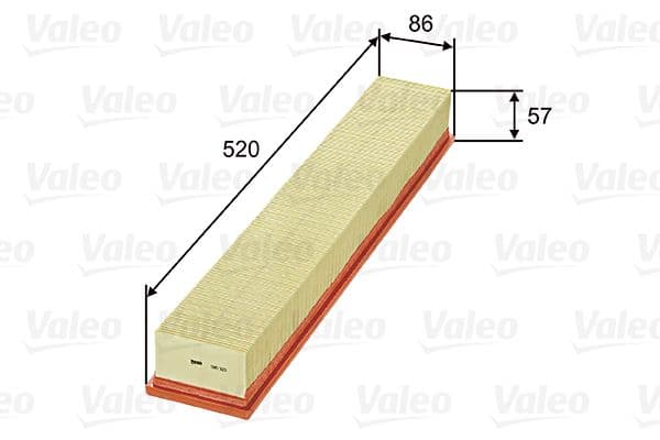 Gaisa filtrs VALEO 585323 1