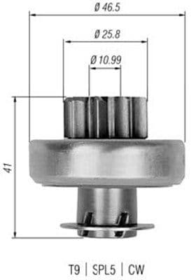 Zobrats, Starteris MAGNETI MARELLI 940113020324 1