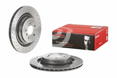 Bremžu diski BREMBO 09.A961.21 2