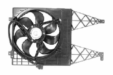 Ventilators, Motora dzesēšanas sistēma NRF 47056 1