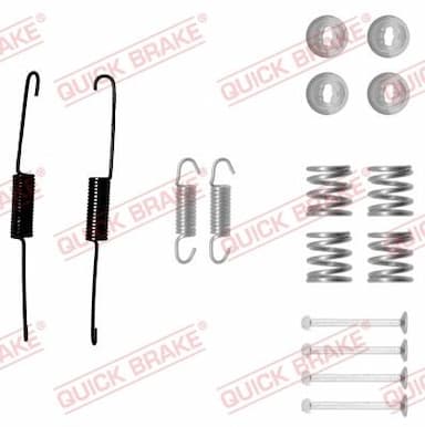 Piederumu komplekts, Bremžu loki QUICK BRAKE 105-0879 1