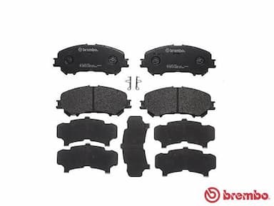 Bremžu uzliku kompl., Disku bremzes BREMBO P 56 099 2