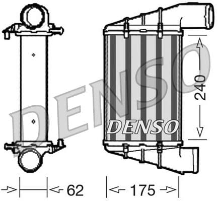 Starpdzesētājs DENSO DIT02001 1