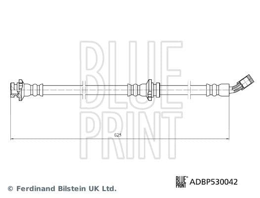 Bremžu šļūtene BLUE PRINT ADBP530042 1