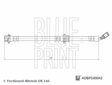 Bremžu šļūtene BLUE PRINT ADBP530042 1