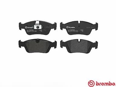 Bremžu uzliku kompl., Disku bremzes BREMBO P 06 024 2