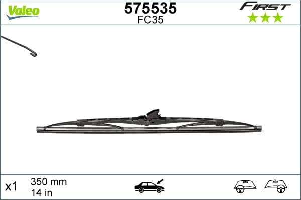 Stikla tīrītāja slotiņa VALEO 575535 1