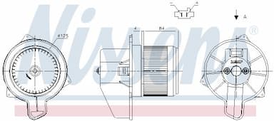 Salona ventilators NISSENS 87306 6