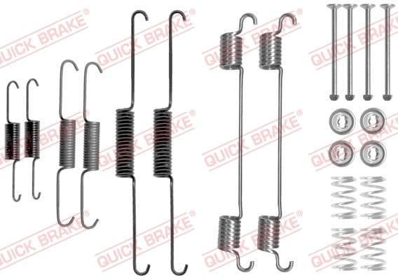 Piederumu komplekts, Bremžu loki QUICK BRAKE 105-0817 1