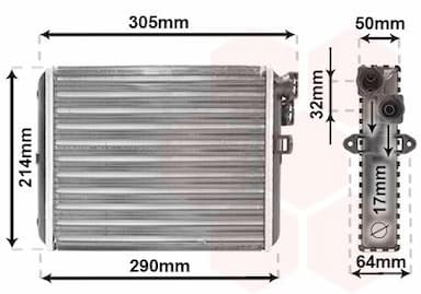 Siltummainis, Salona apsilde VAN WEZEL 59006110 1