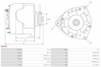 Ģenerators AS-PL A6060 5