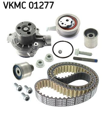 Ūdenssūknis + Zobsiksnas komplekts SKF VKMC 01277 1