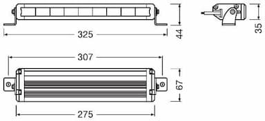 Tālās gaismas lukturis ams-OSRAM LEDDL115-SP 3