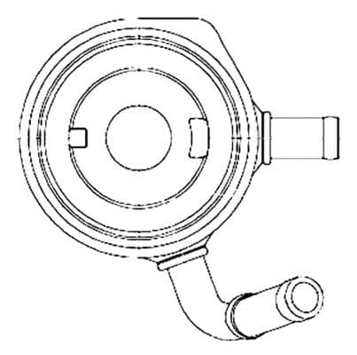 Eļļas radiators, Motoreļļa MAHLE CLC 195 000S 1