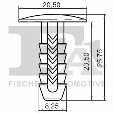 Moldings/aizsarguzlika FA1 33-10020.5 2