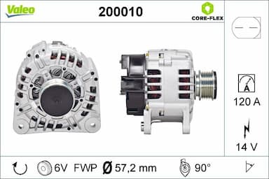 Ģenerators VALEO 200010 1