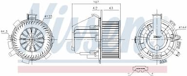 Salona ventilators NISSENS 87281 6