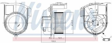 Salona ventilators NISSENS 87393 6