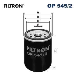 Eļļas filtrs FILTRON OP 545/2 1