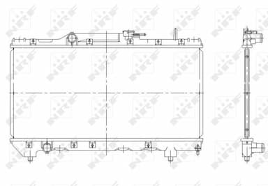 Radiators, Motora dzesēšanas sistēma NRF 507590 4