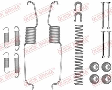 Piederumu komplekts, Bremžu loki QUICK BRAKE 105-0853 1