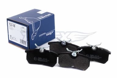 Bremžu uzliku kompl., Disku bremzes TOMEX Brakes TX 12-18 2