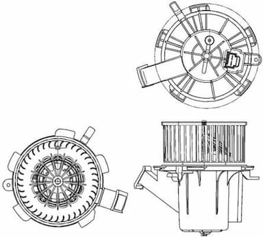 Salona ventilators MAHLE AB 132 000P 2