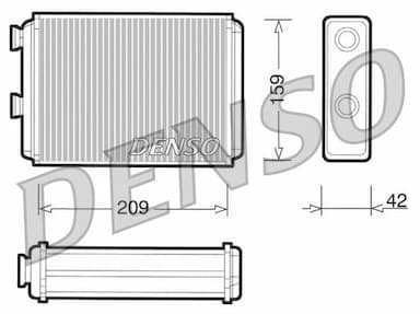 Siltummainis, Salona apsilde DENSO DRR09070 1