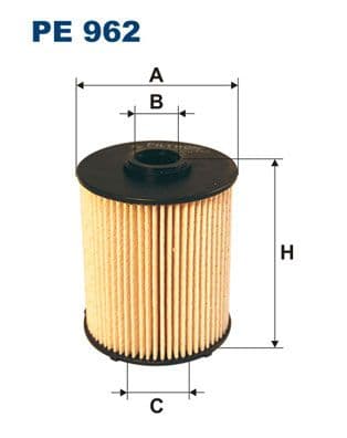 Degvielas filtrs FILTRON PE 962 1