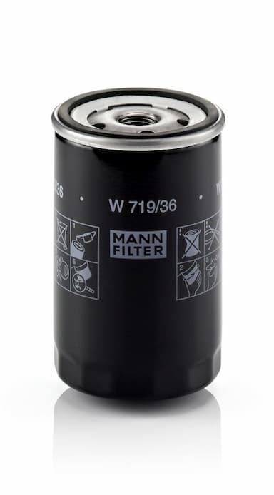 Eļļas filtrs MANN-FILTER W 719/36 1